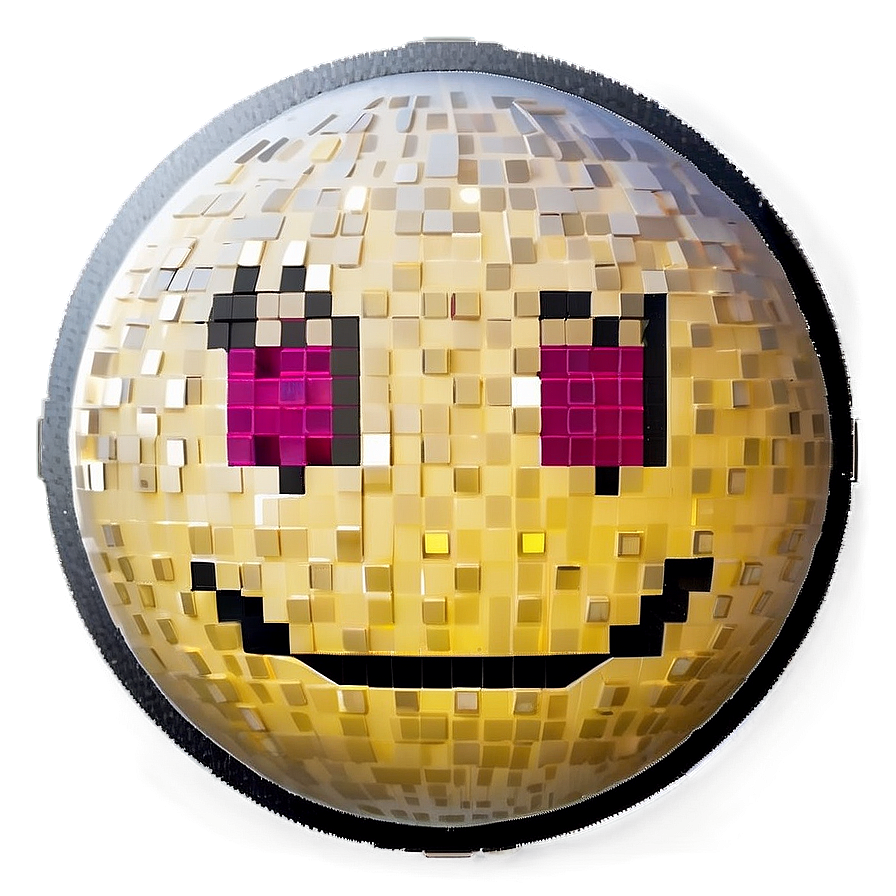 Download Pixelated Emoji Smiley Png Krh | Wallpapers.com