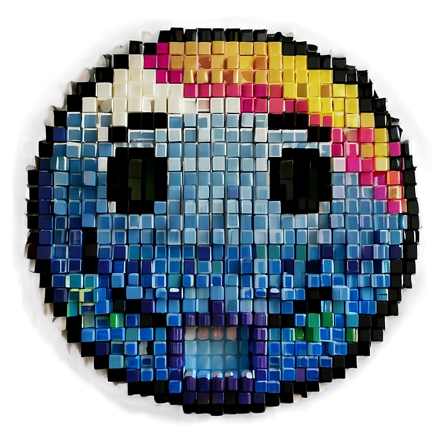 Pixelated Emoji Smiley Png Ouf31 PNG