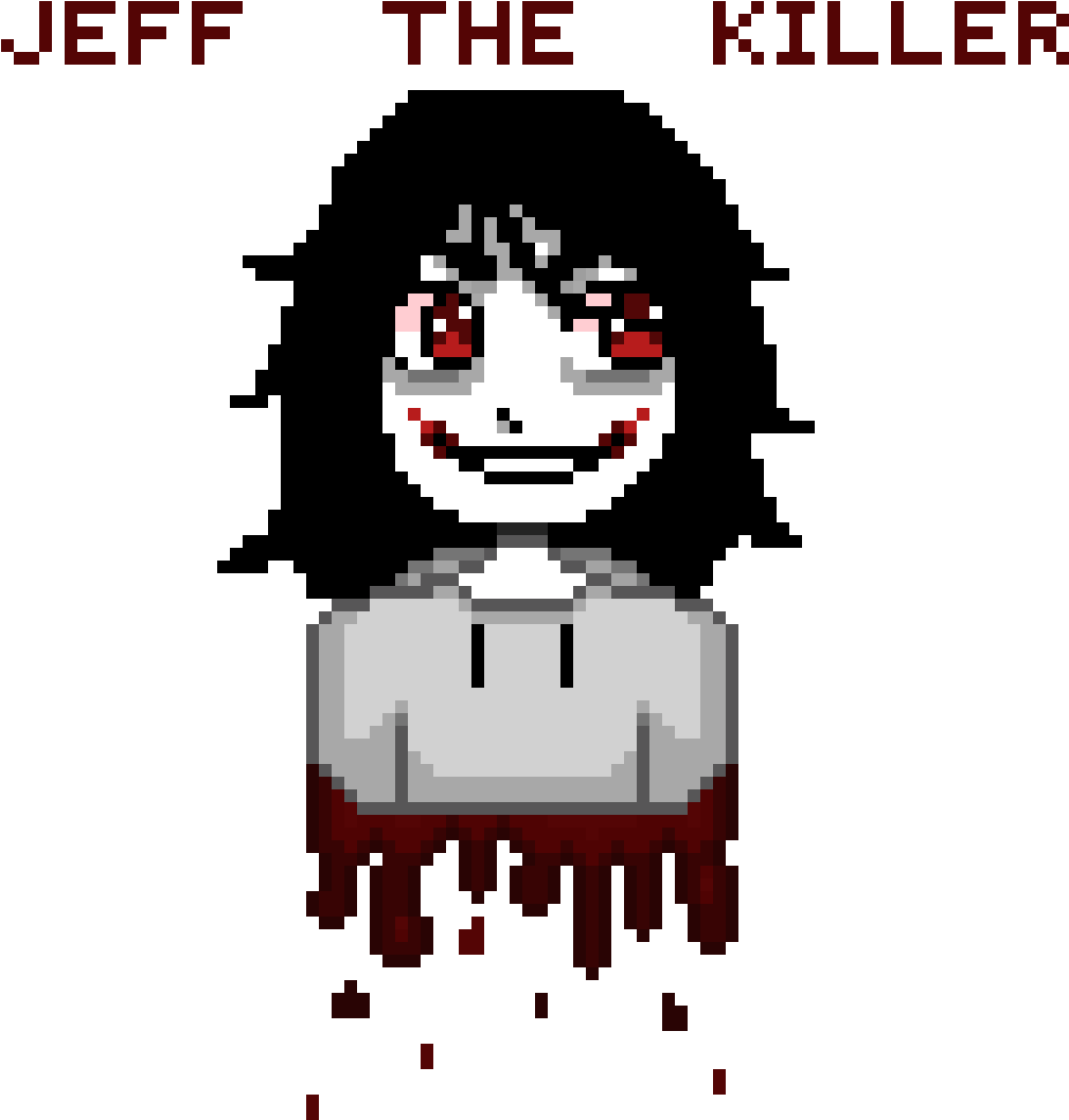 Pixelated Horror Character PNG