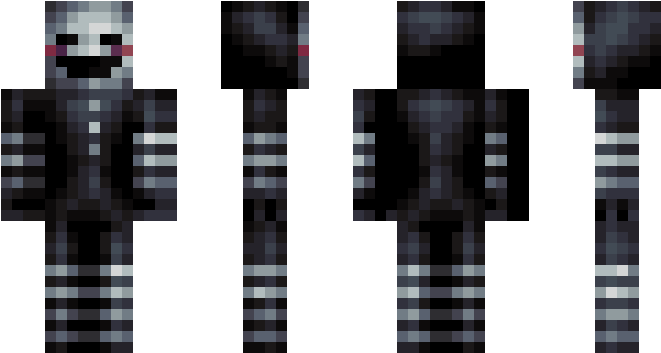 Pixelated Puppet Character PNG
