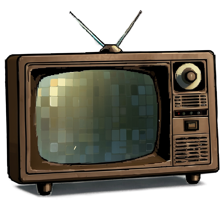 Pixelated Retro Tv Png 30 PNG