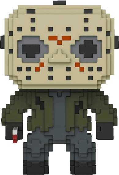 Pixelated Robot Figure.png PNG