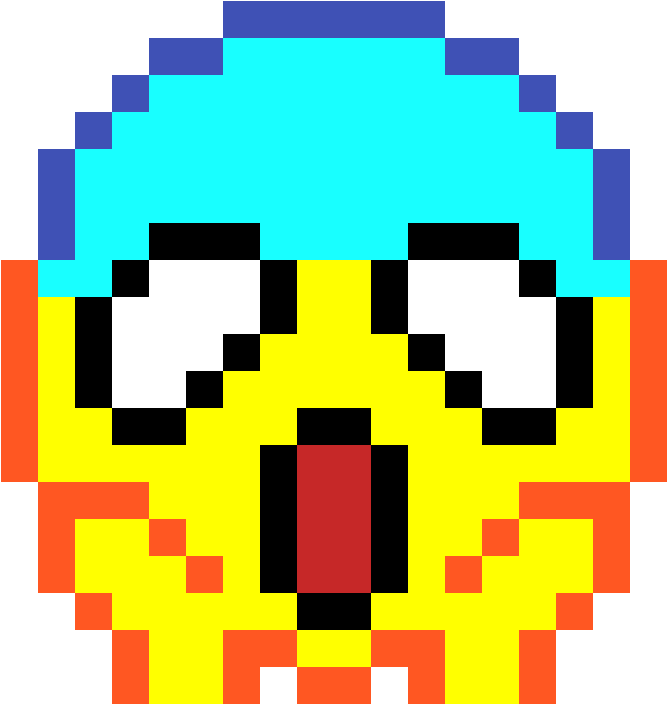 Pixelated Shocked Emoji.png PNG