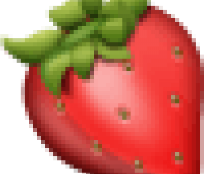 Download Pixelated Strawberry Emoji 8842