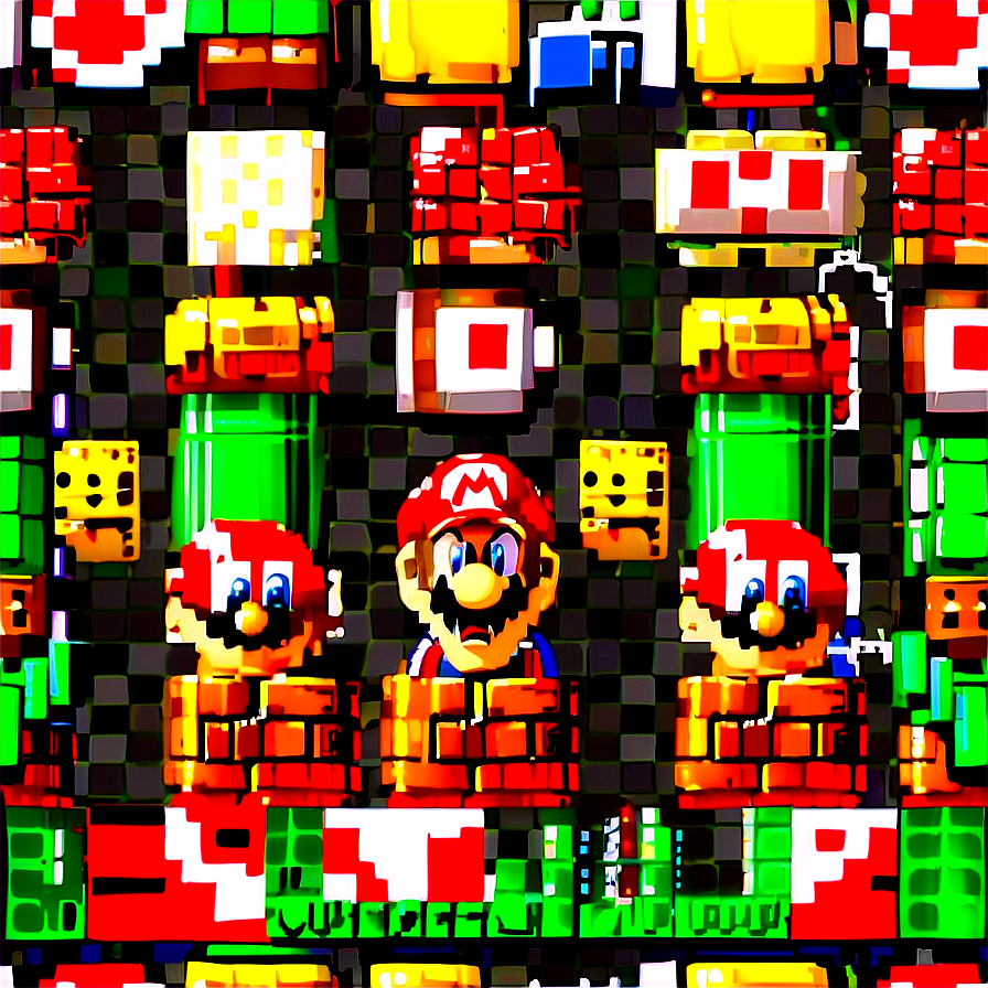 Pixelated Super Mario Png 33 PNG