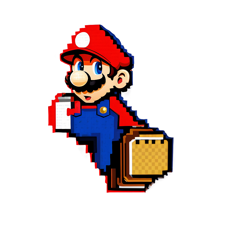 Pixelated Super Mario Png Nwi5 PNG