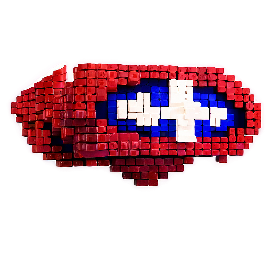 Pixelated Superhero Logo Png Ksu1 PNG