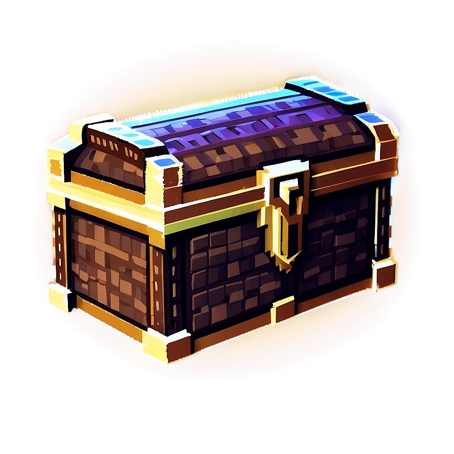 Pixelated Treasure Chest Png 65 PNG