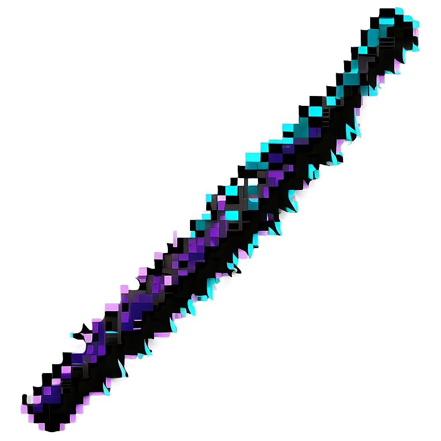 Pixelated Witch Broom Png Edc PNG