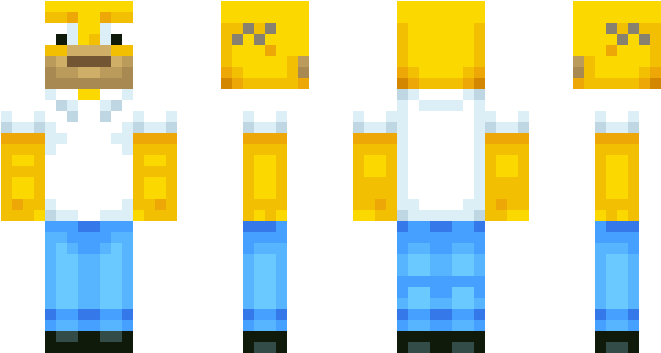 Pixelated_ Character_ Evolution_ Homer_ Simpson PNG