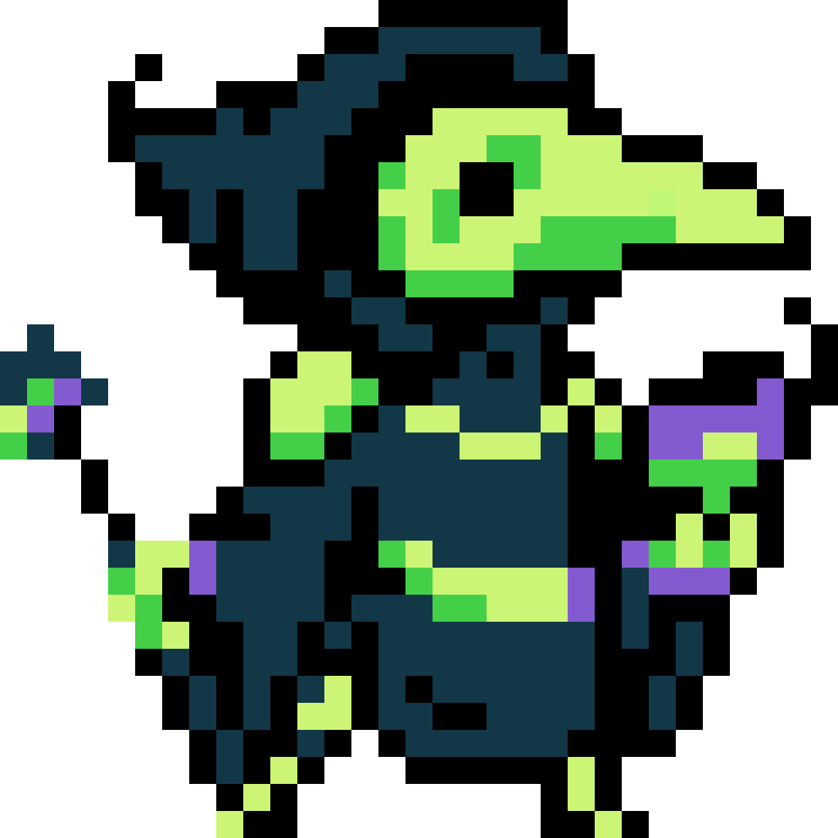 Pixelated_ Plague_ Doctor_ Knight PNG