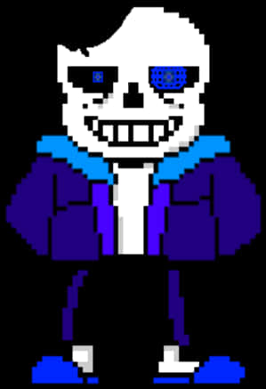 Pixelated_ Sans_ Character PNG