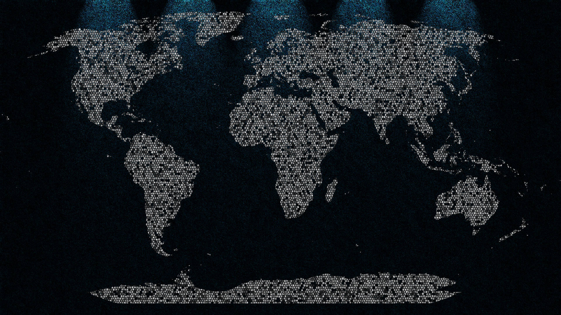 Pixels World Map