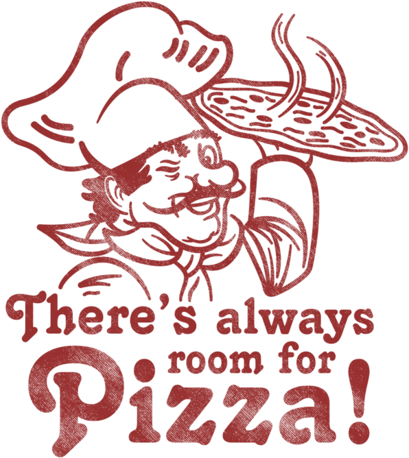 Pizza Chef Room For Pizza PNG