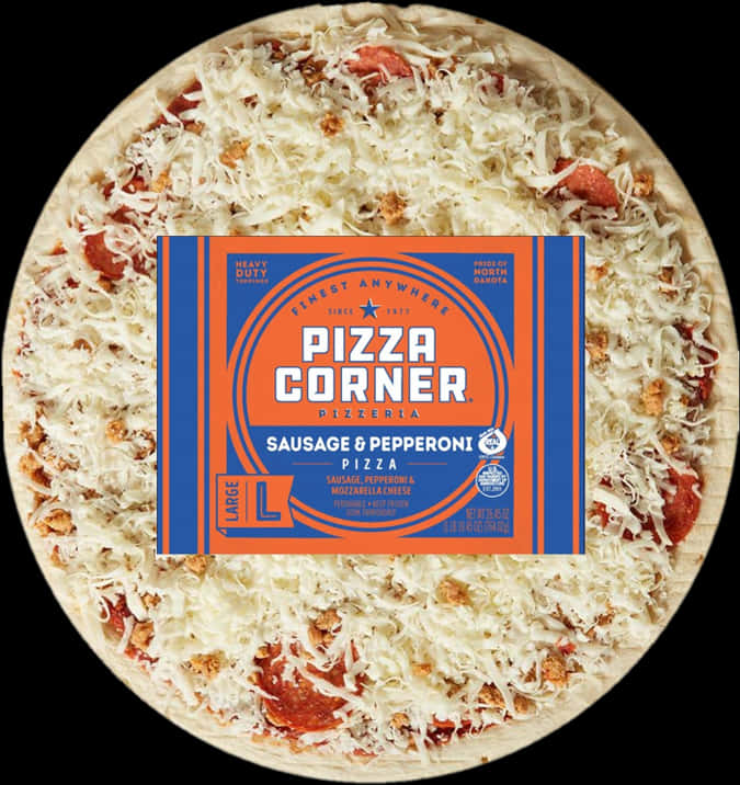 Pizza Corner - 10' Flavors - Pizza Corner Taco Pizza PNG
