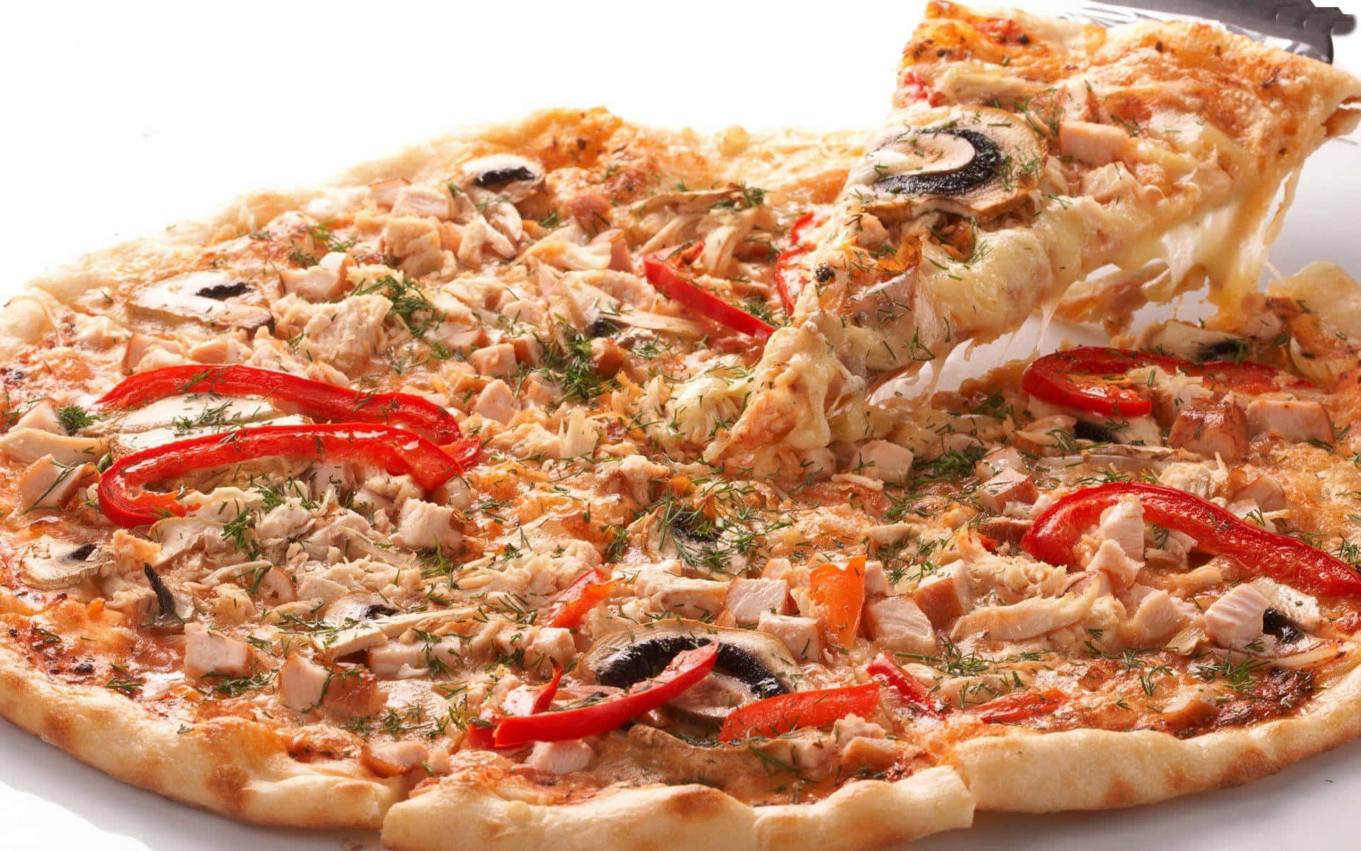 Enjoy Delicious Pizza From Pizza Hut