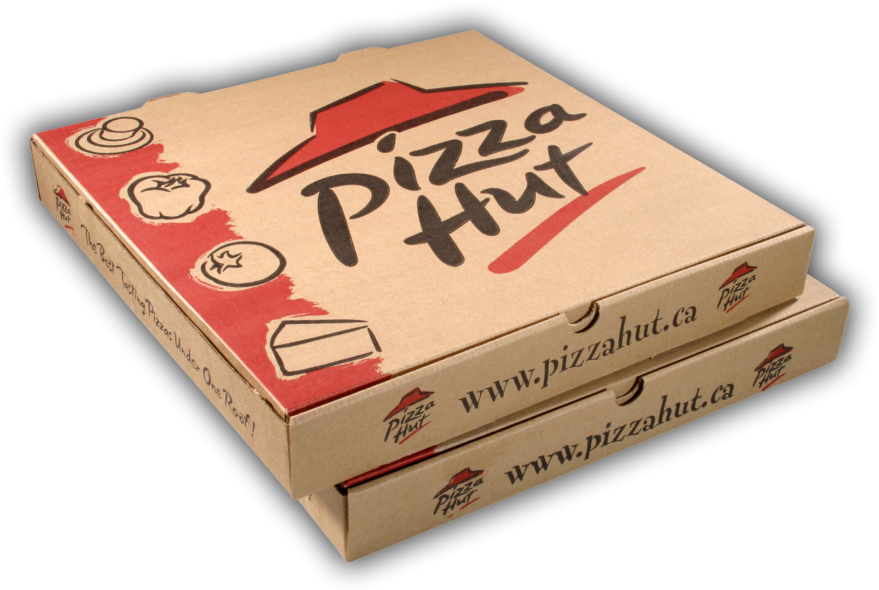 Pizza Hut Box Stacked PNG