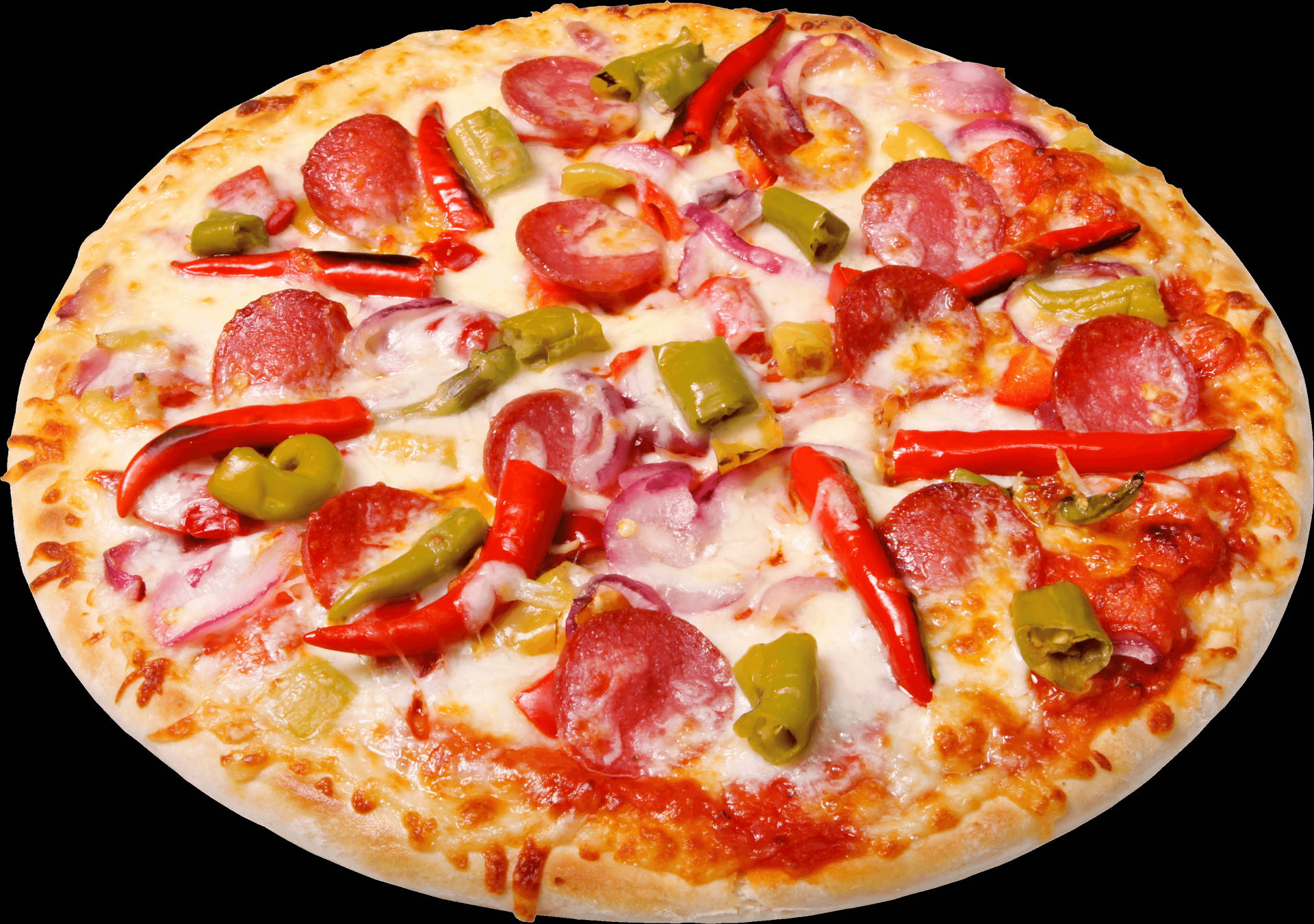 Pizzahut Pizza De Chile Habanero Fondo de pantalla