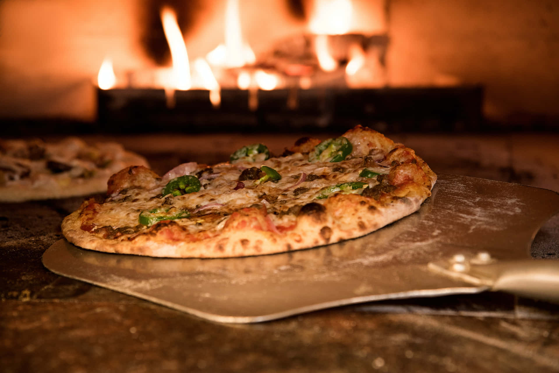 Enjoy a delicious Pizza Hut pizza!