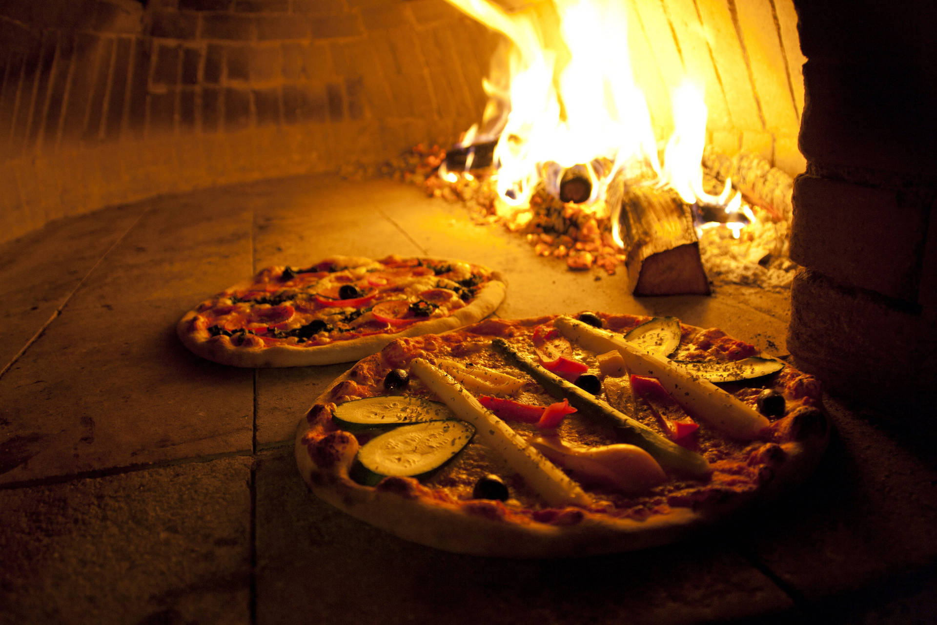 Pizza Oven 4k Fire