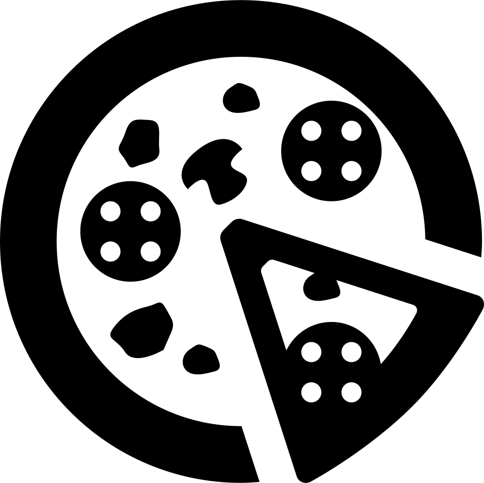 Download Pizza Slice Icon Graphic | Wallpapers.com