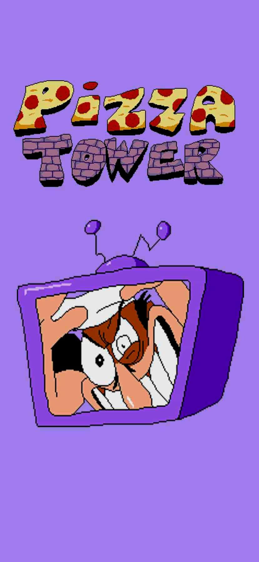 Pizza Tower Game Art Wallpaper