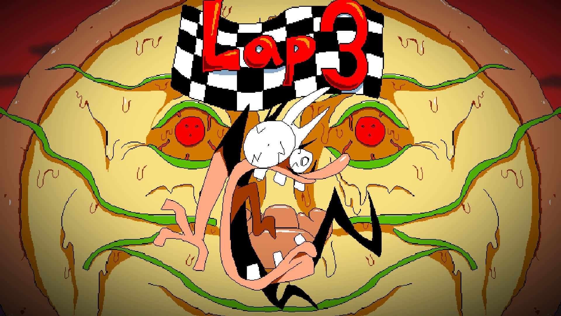Pizza Tower_ Lap3_ Animated Character Wallpaper