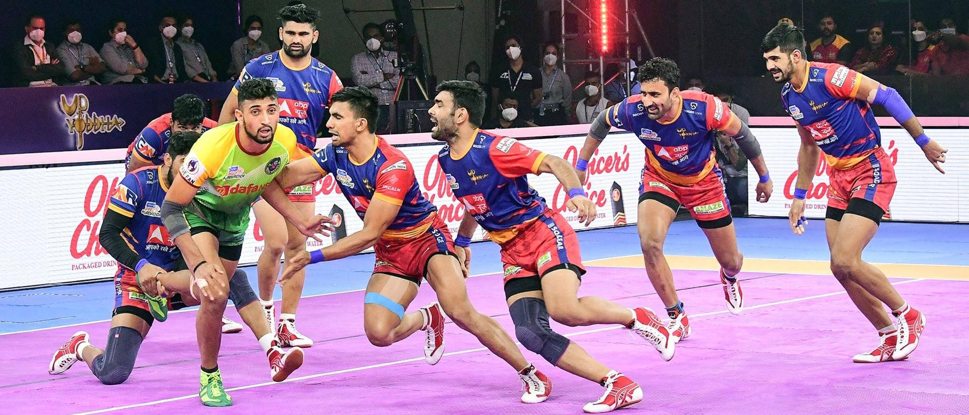 Jogopkl Kabaddi - This Would Be A Good Computer Or Mobile Wallpaper For Fans Of Kabaddi. Papel de Parede