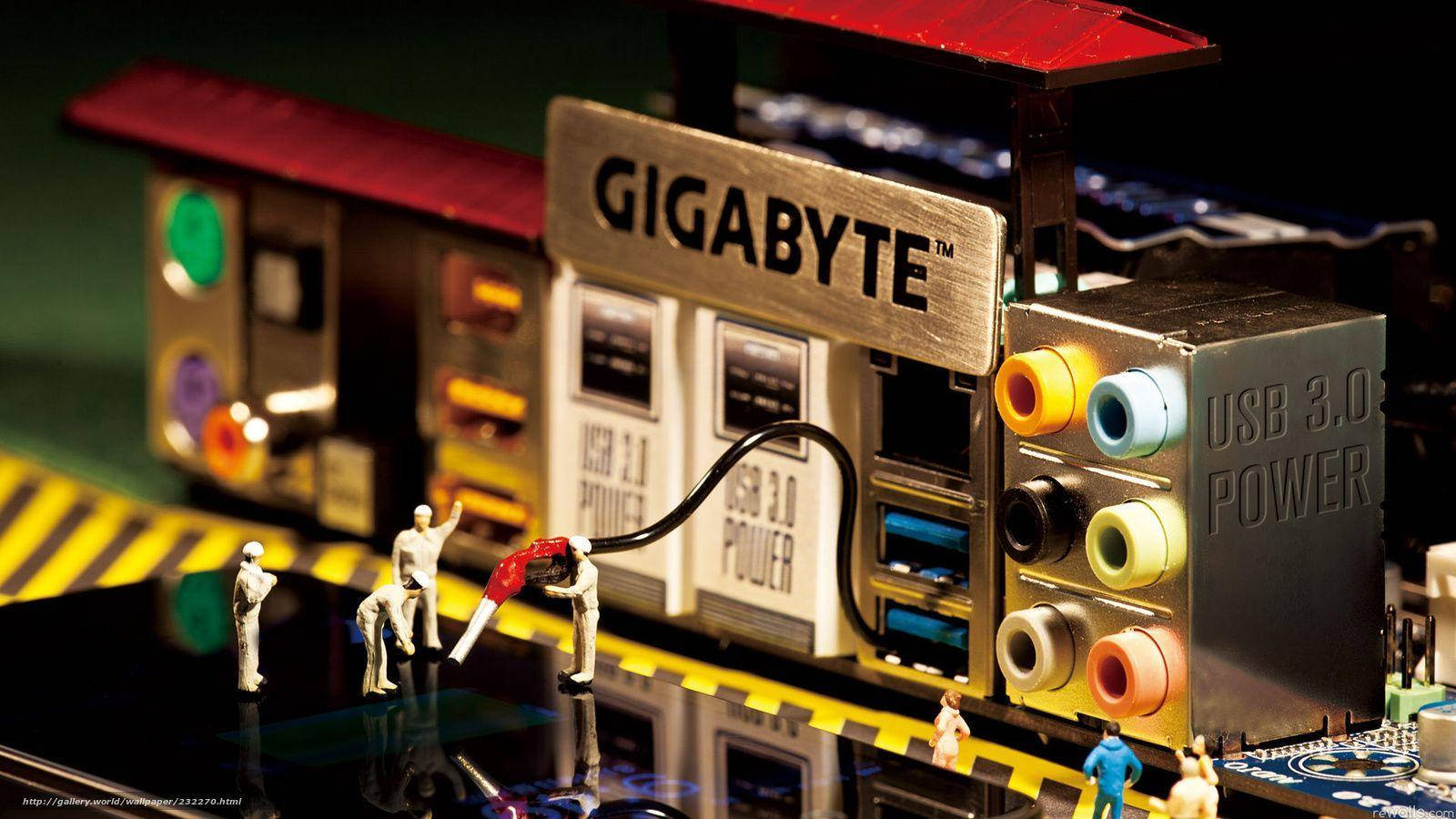 Placa-mãe De Computador Gigabyte Papel de Parede