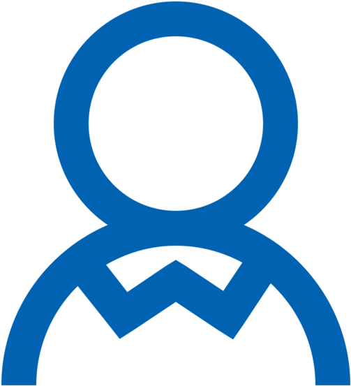 Placeholder Profile Icon Blue PNG