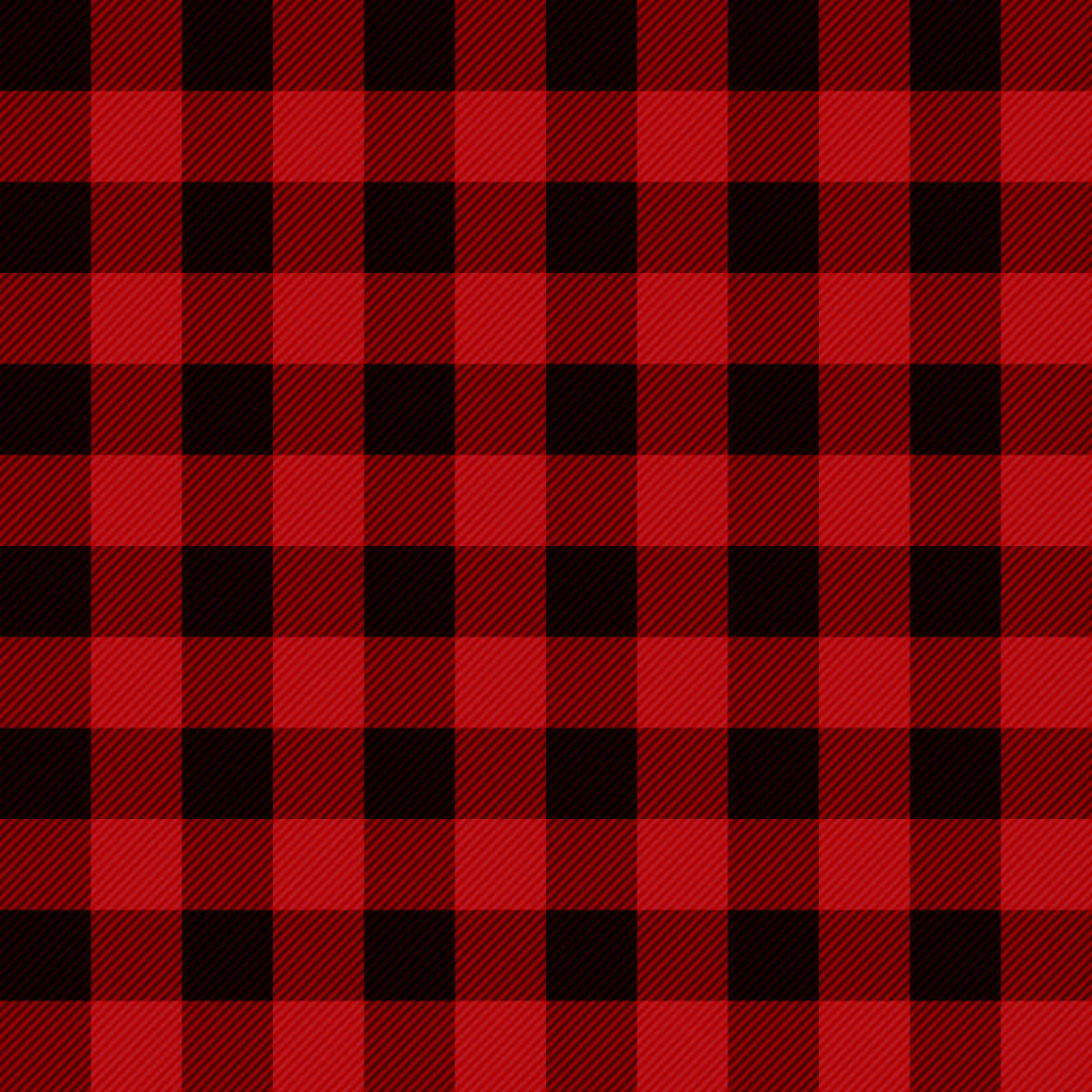Red And Black Color Plaid Background