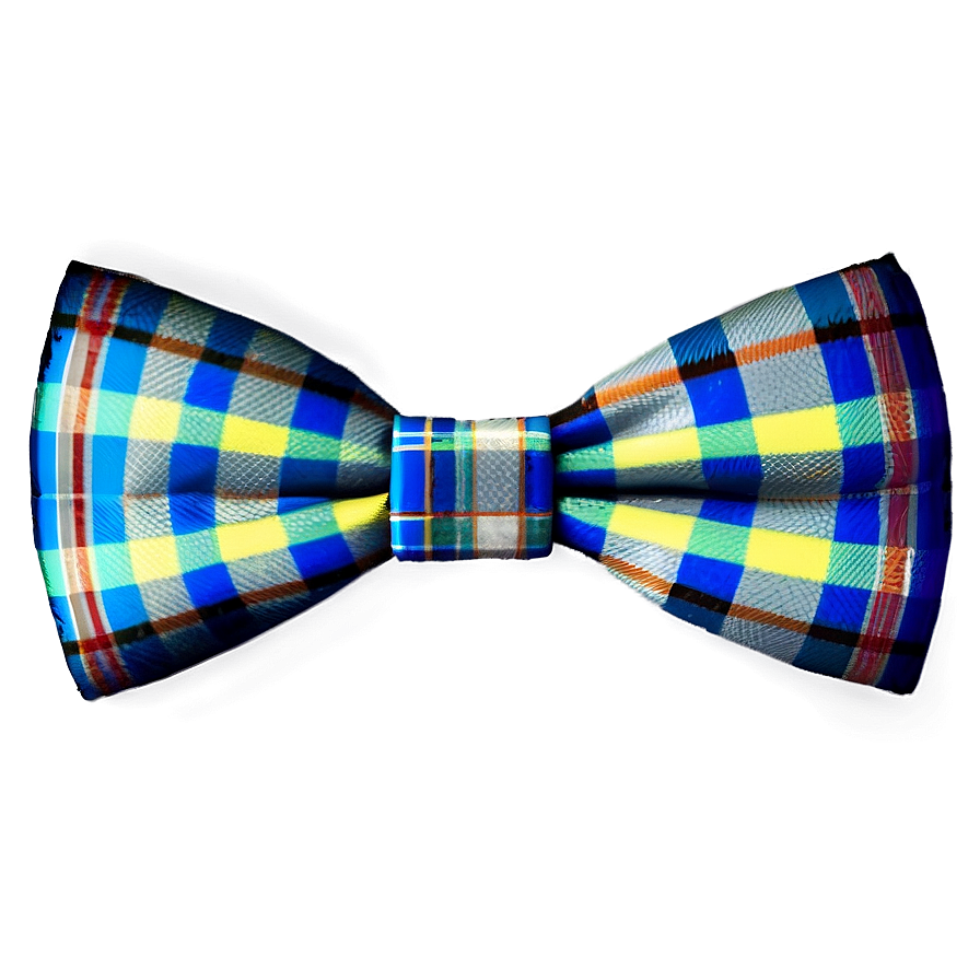Plaid Bow Tie Png Rvl83 PNG