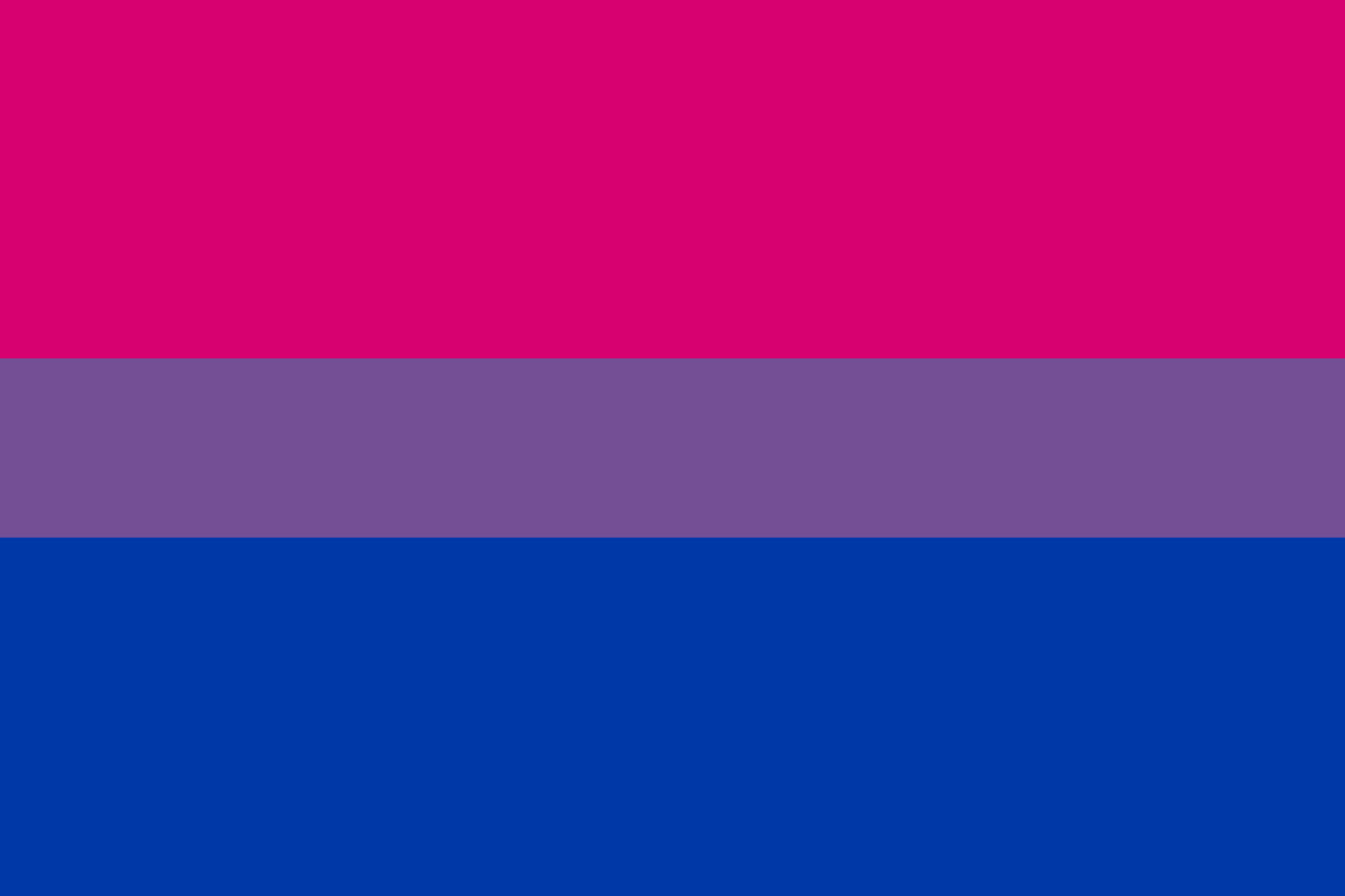 Plain Bisexual Pride Flag Wallpaper