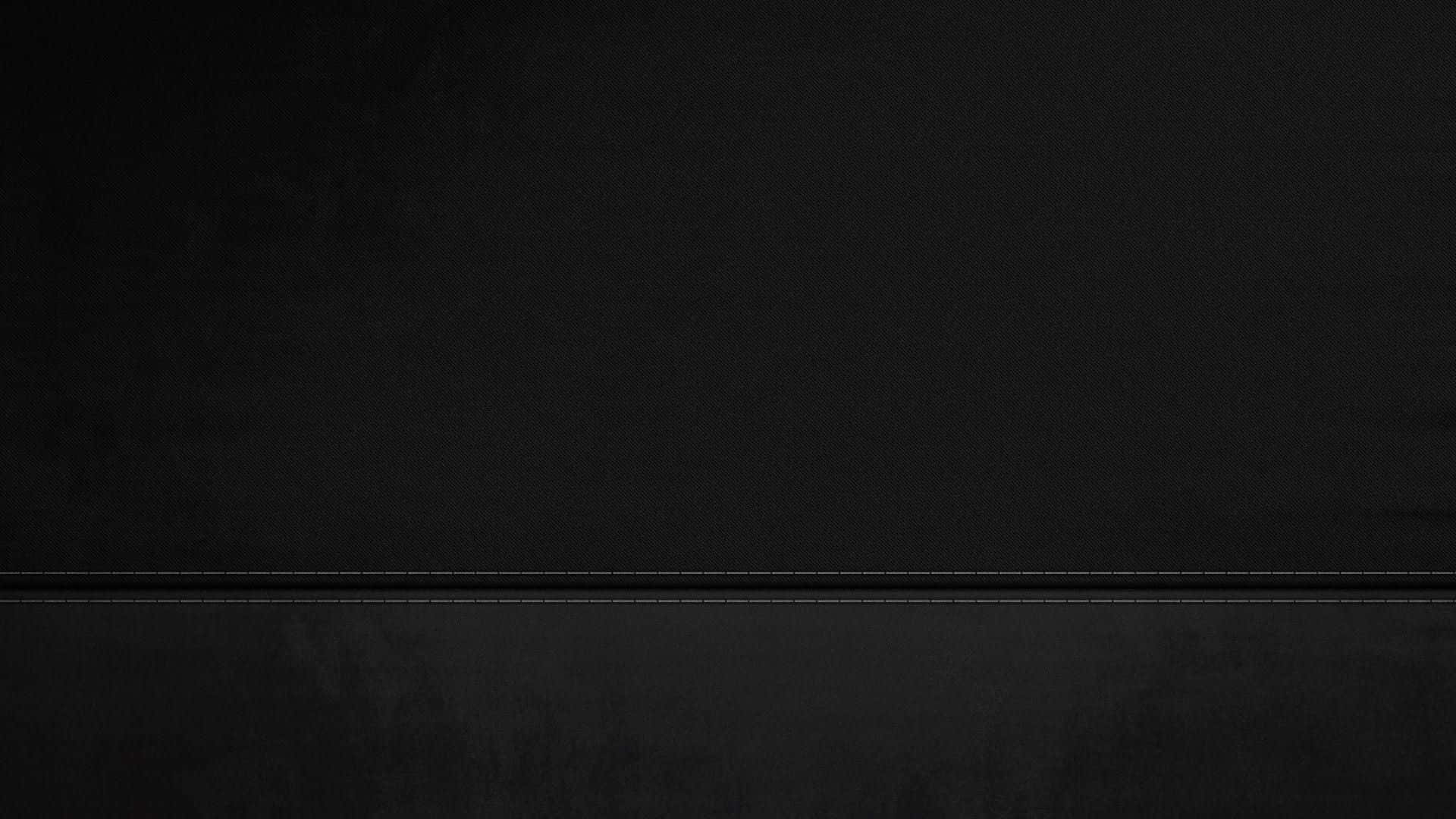 Plain Black Desktop With Leather Wallpaper