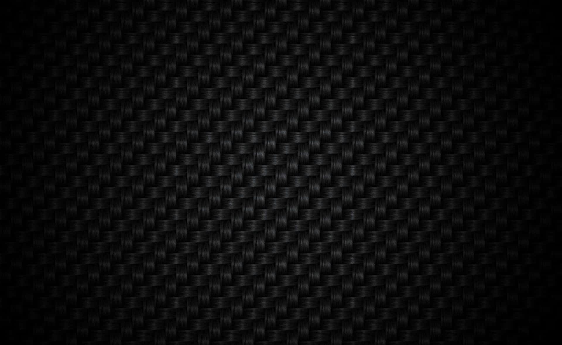 Schwarzerhintergrund Mit Karbonfaser-textur Wallpaper