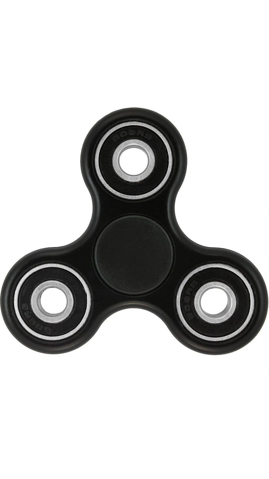 Relaxing with a Black Fidget Toy Wallpaper