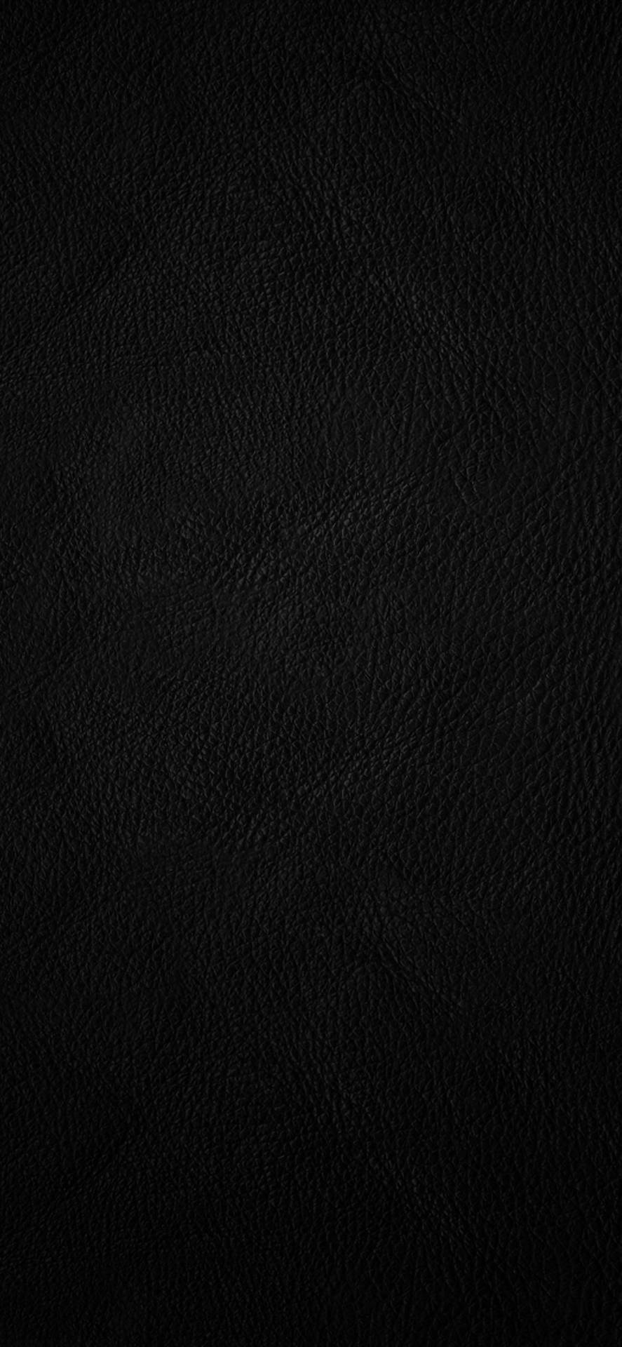 Plain Black Iphone Leather Wallpaper