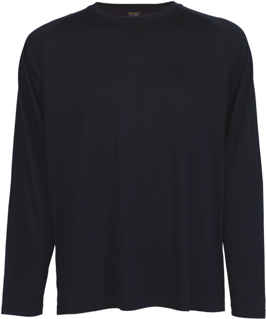 Plain Black T Shirt Template Front View PNG
