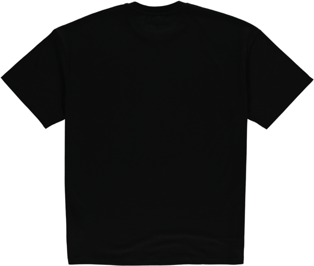 Plain Black T Shirt Template PNG