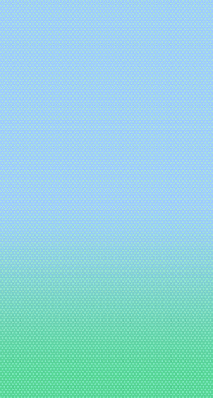 Plain Blue And Green Lined Ios 7 Picture