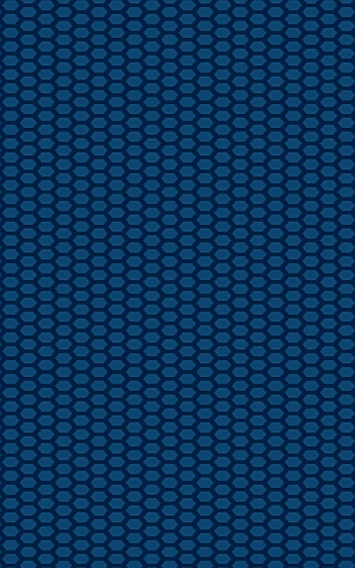 Plain Blue Honeycomb Design