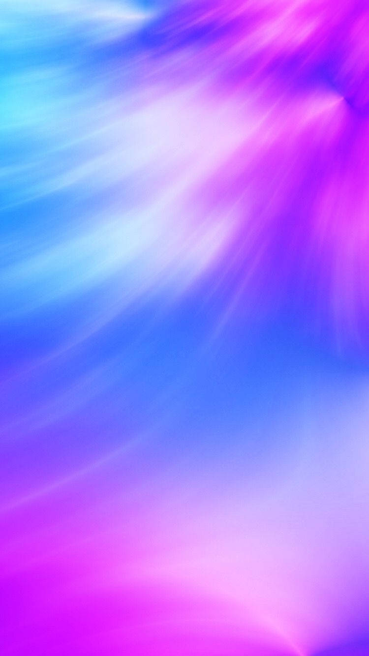 Einfachesblau-violettes Flüssiges Iphone-wallpaper. Wallpaper