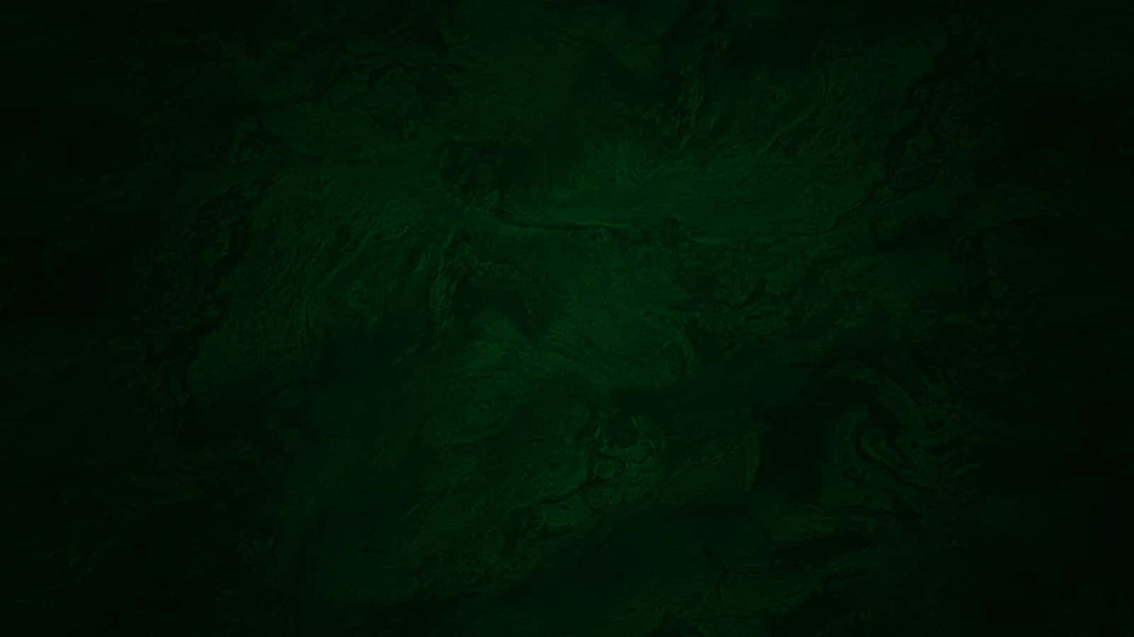 Flade mørkegrønne kanter på sort baggrund Wallpaper