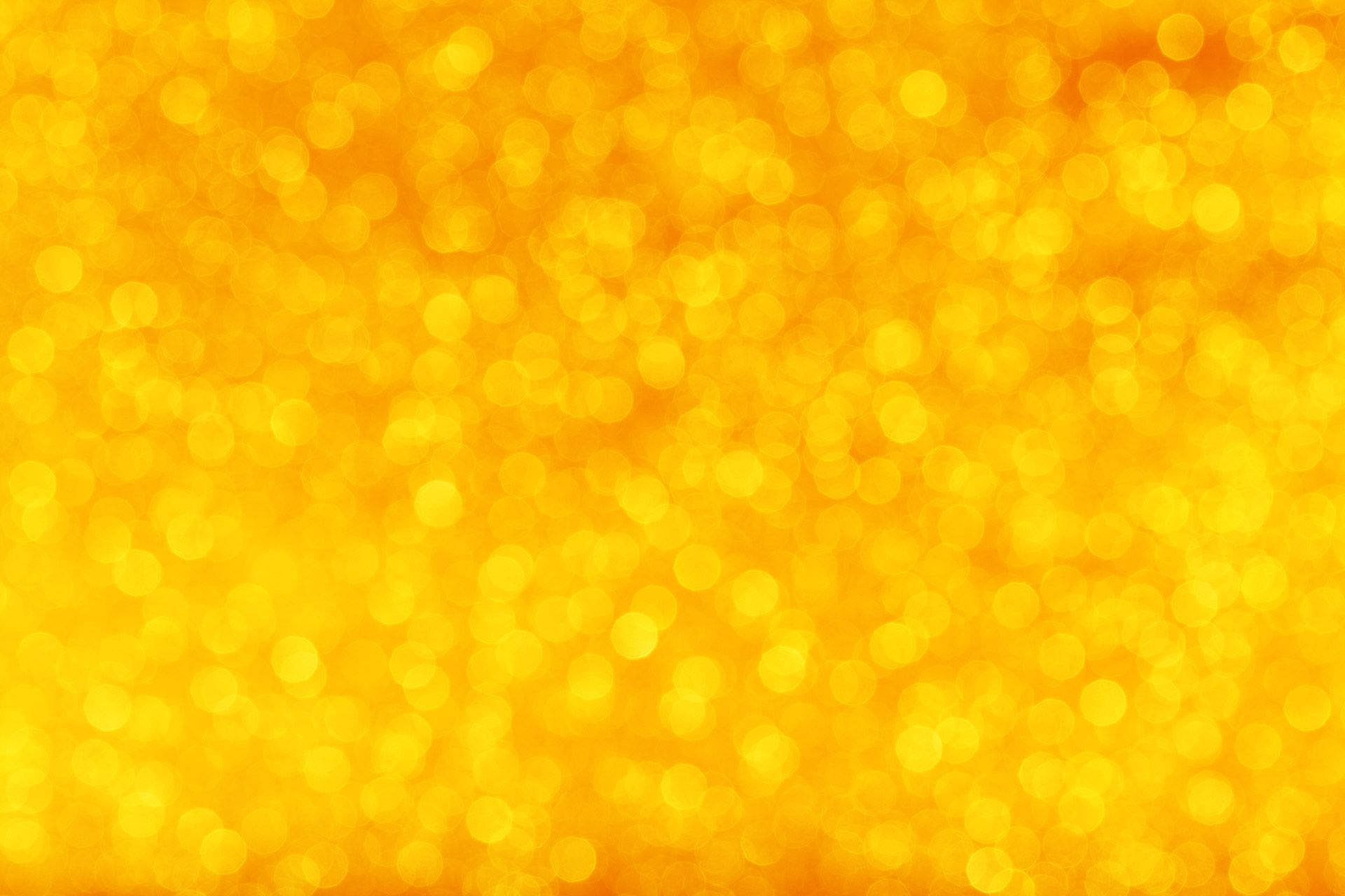 Plain Gold Bokeh Lights Wallpaper