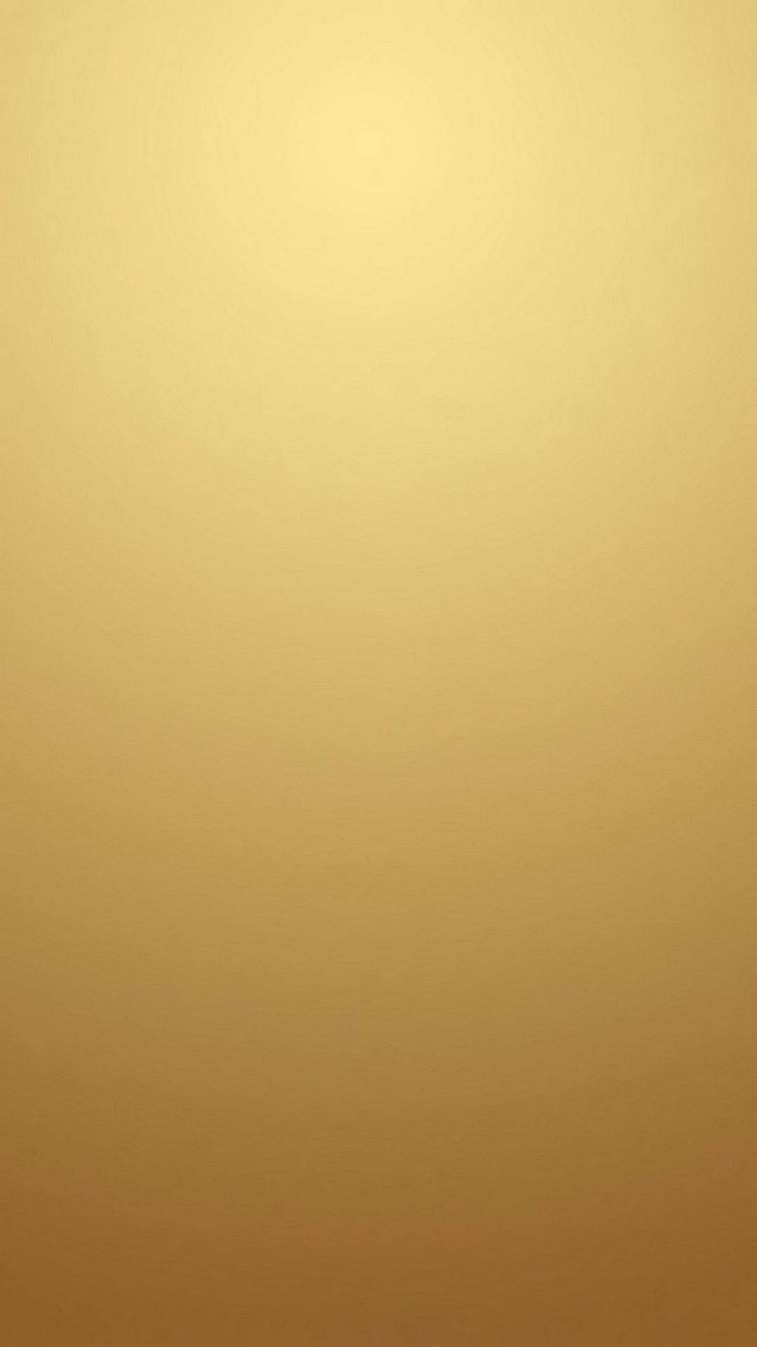 Plain Gold Gradient Background Wallpaper
