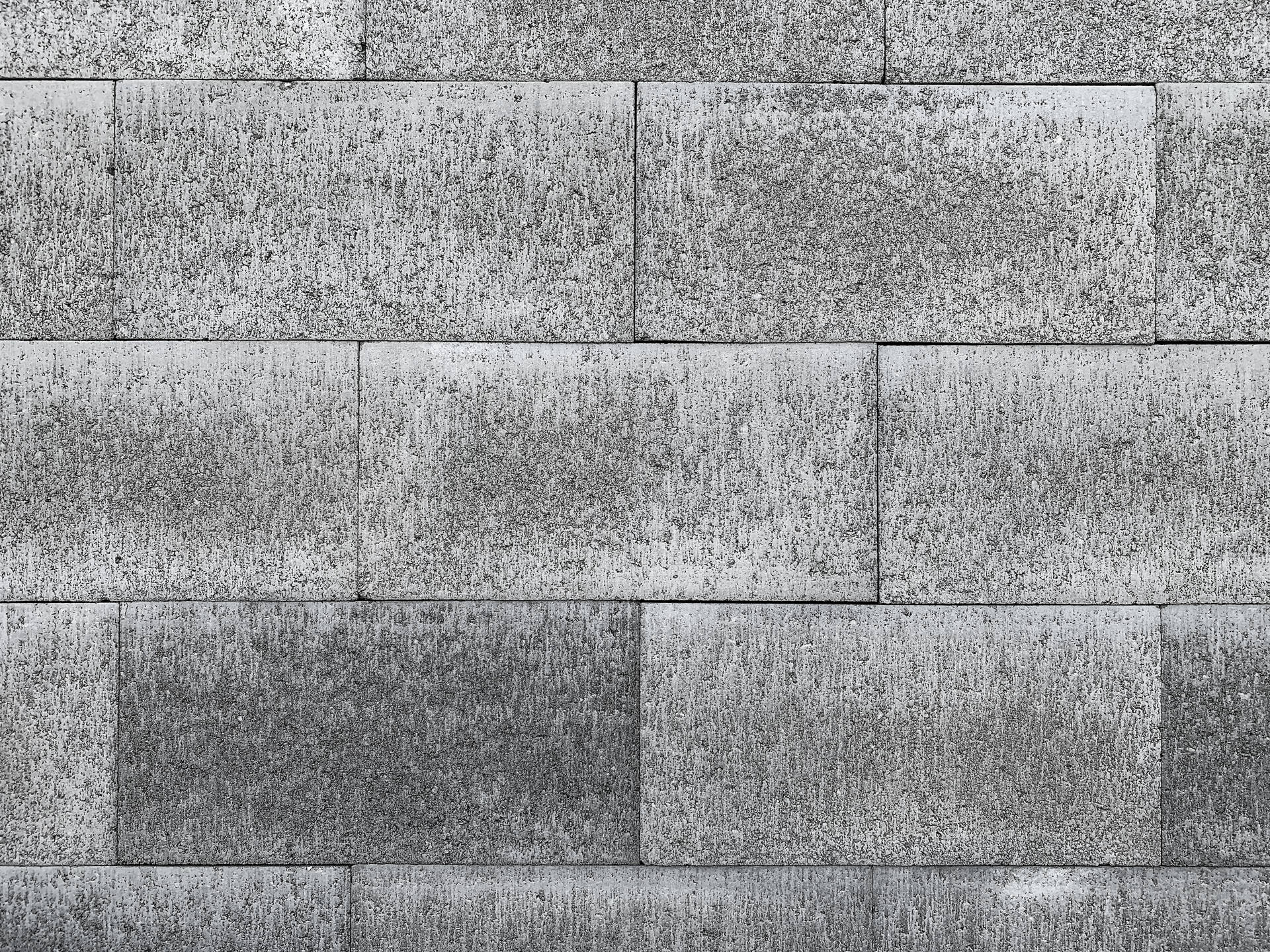 Plain Grey Brick Aesthetic Wallpaper