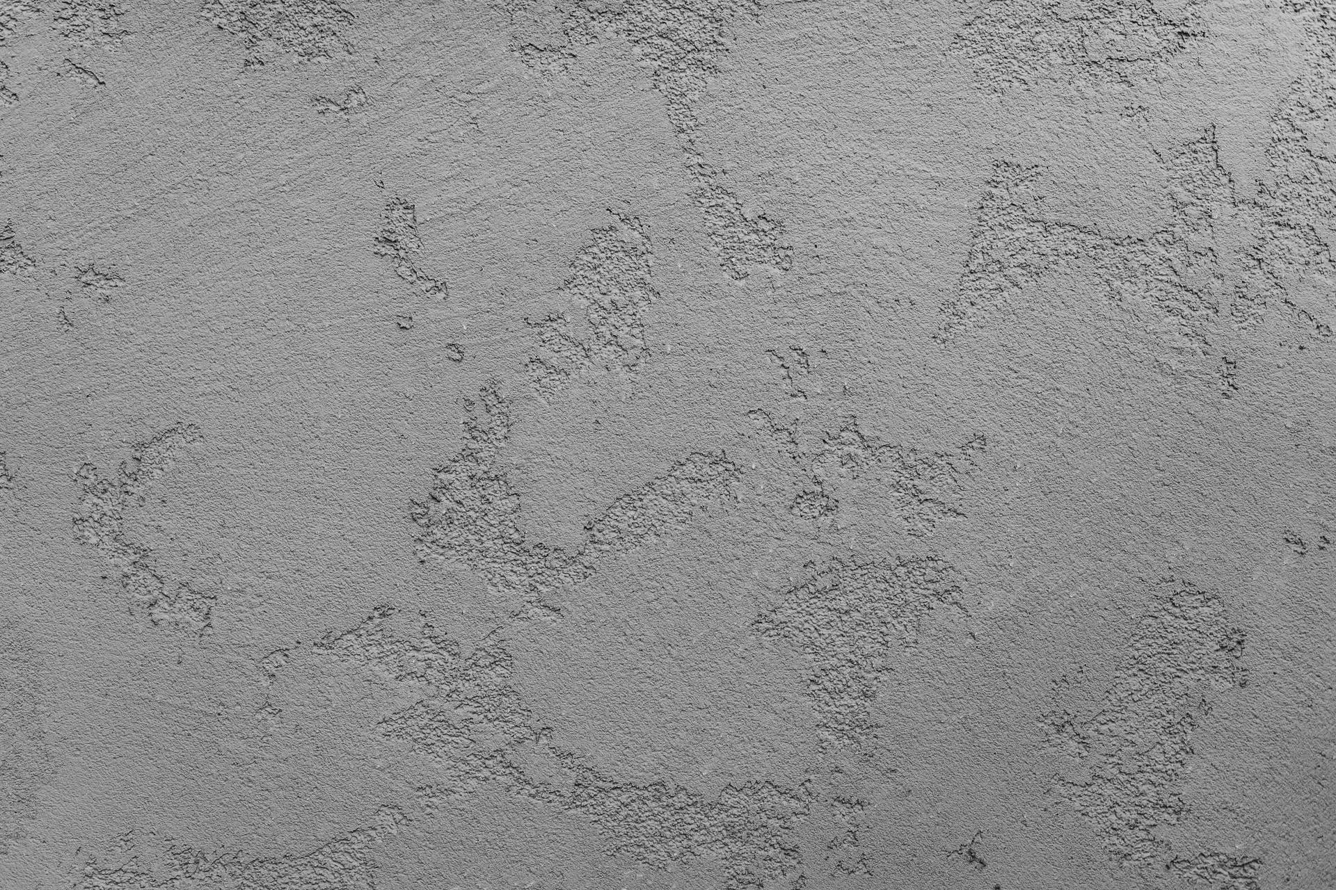 Plain Grey Trowel Texture Wallpaper