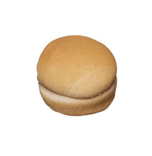 Plain Hamburger Bun PNG