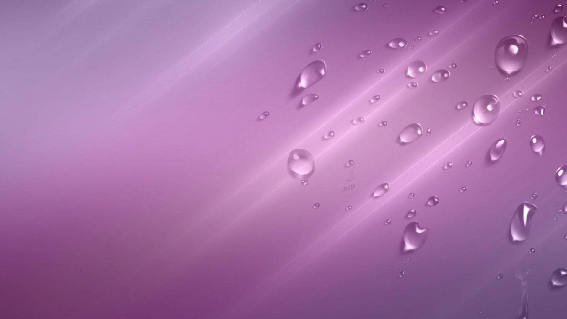 Plain Lavender Gradient Water Drops