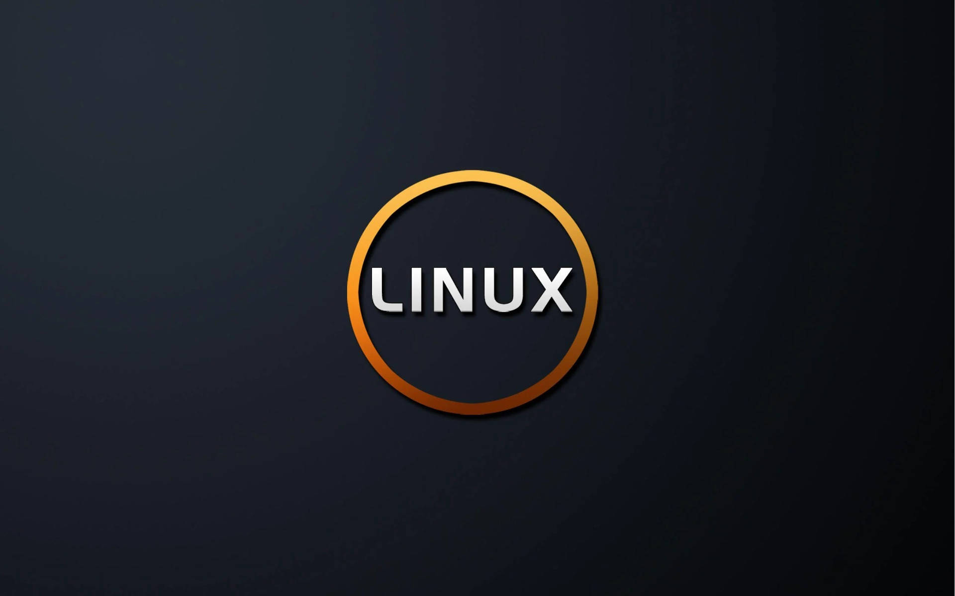 Plain Linux Desktop Text Logo Art Wallpaper